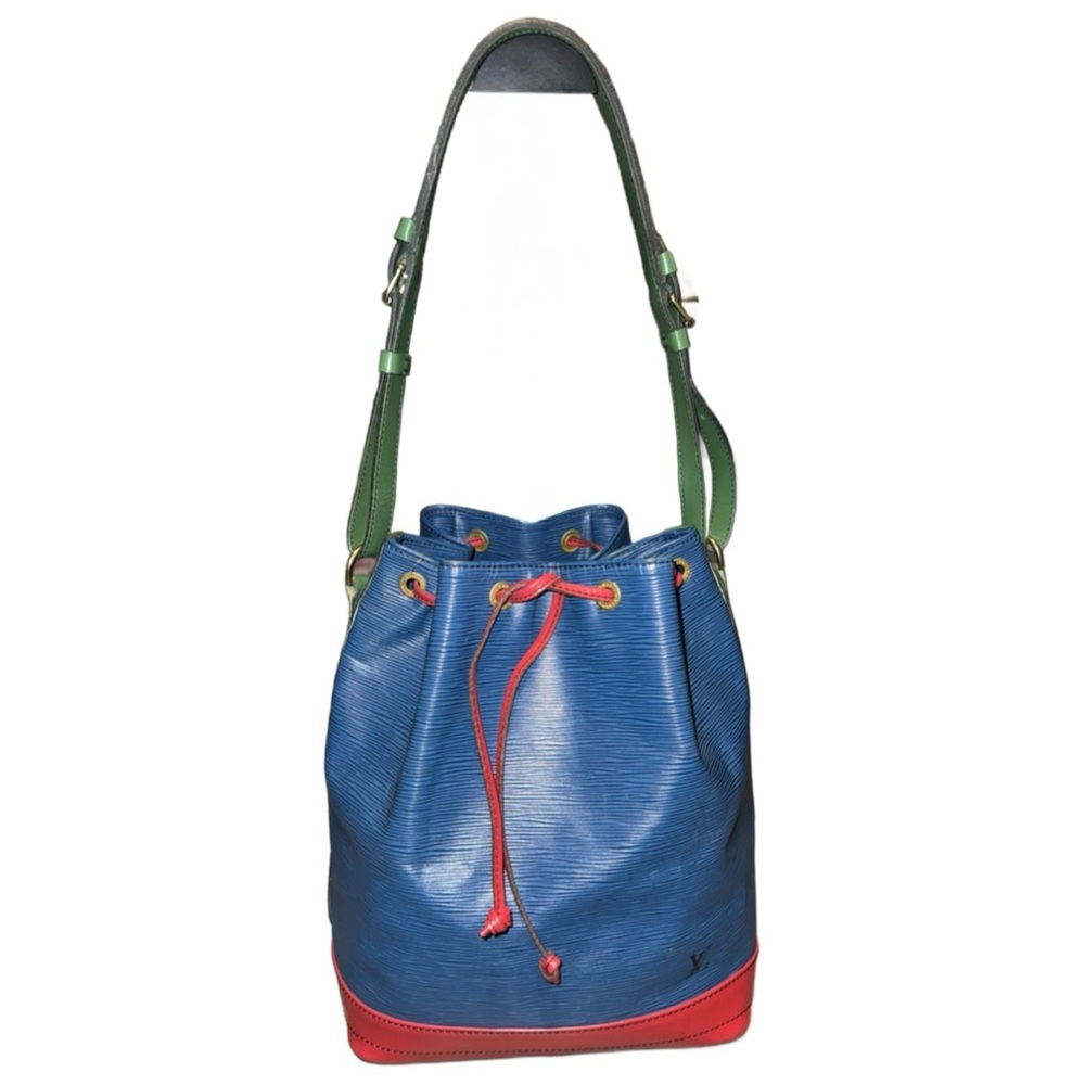 Louis Vuitton Noé GM Epi Large Tri-Color Drawstring Bucket Bag